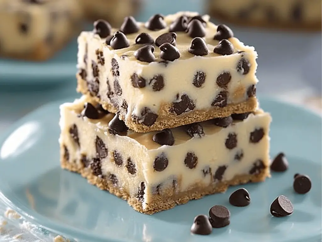 Decadent Chocolate Chip Cookie Dough Bars