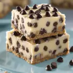 Decadent Chocolate Chip Cookie Dough Bars