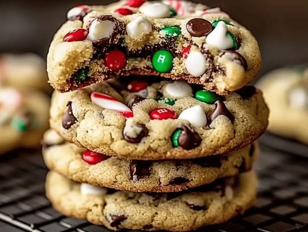 Winter Wonderland Chocolate Chip Christmas Cookies