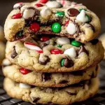 Winter Wonderland Chocolate Chip Christmas Cookies