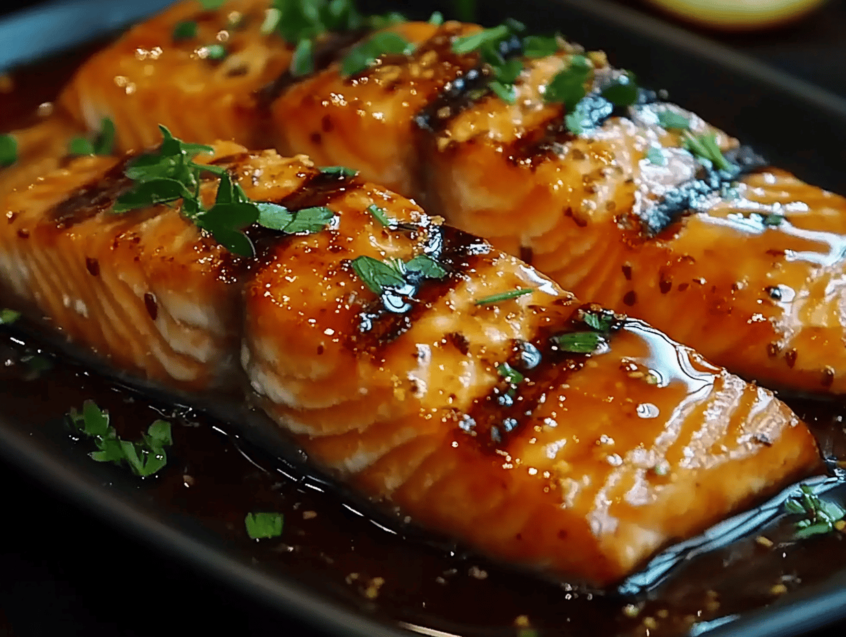 Quick & Easy Orange Glazed Salmon