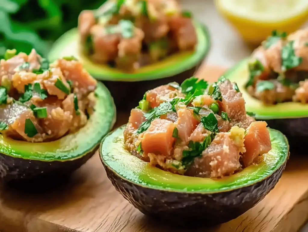 Tuna Avocado Boats