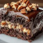 Indulge in This Decadent German Chocolate Poke Cake