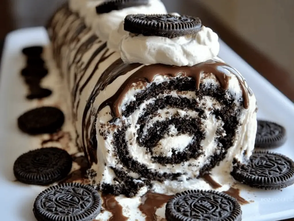 Delicious Cookies and Cream Cheese Roll Recipe