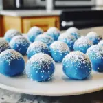 Delicious Blue Christmas Truffles Recipe