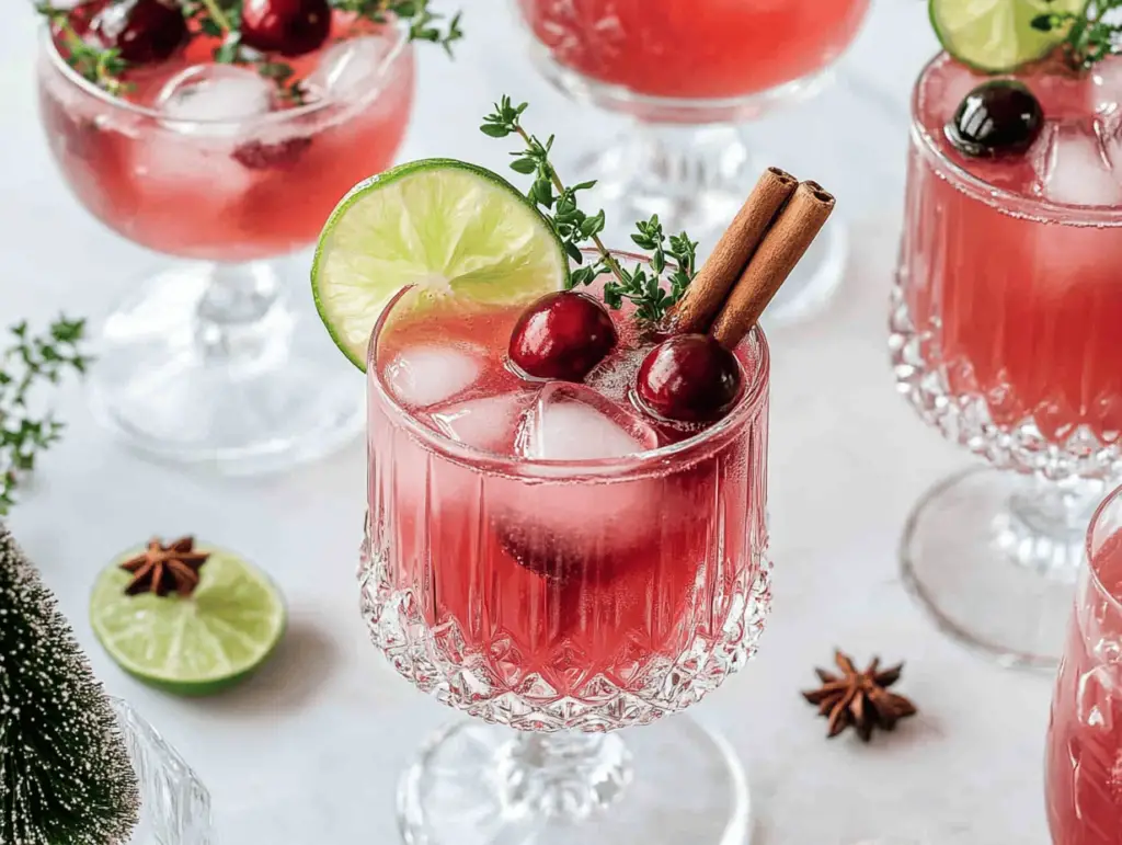 Refreshingly Festive Non-Alcoholic Christmas Punch