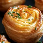 Irresistible Cheesy Garlic Cruffins