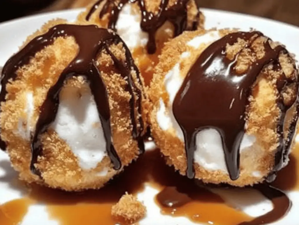 Delicious Fried S’mores Bombs