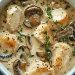 Deliciously Creamy Mushroom Chicken and Wild Rice Soup