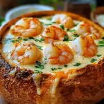 Stuffed Seafood Soup Bread Bowl