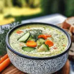 Creamy Dill Pickle Soup