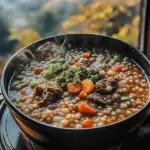 Hearty Beef Barley Soup Recipe