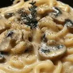 Indulge in Creamy Mushroom Udon