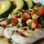 Zesty Coconut Lime Fish with Fresh Avocado Salsa