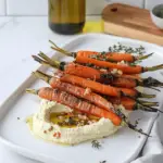 Roasted Carrots with Whipped Ricotta and Hot Honey