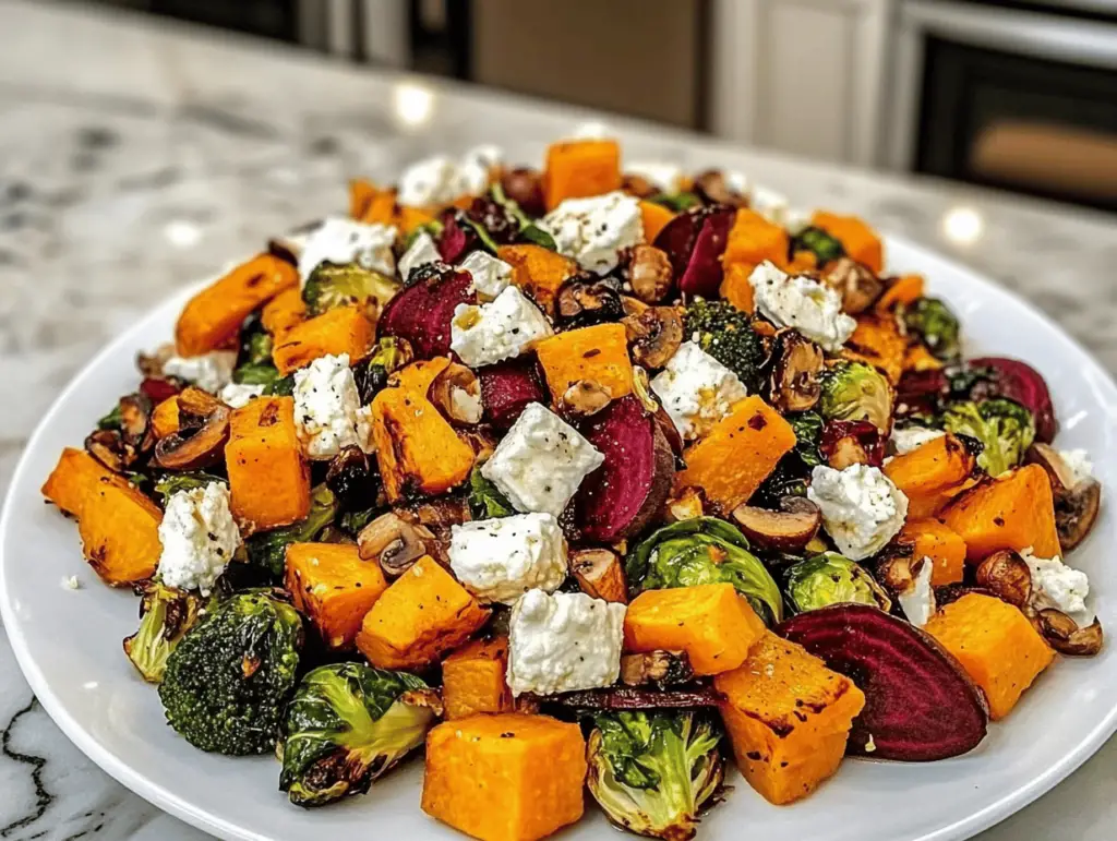 Cranberry-Glazed Roasted Butternut Squash Salad