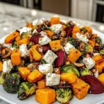 Cranberry-Glazed Roasted Butternut Squash Salad