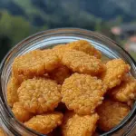 Cheddar Rice Krispie Crackers