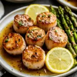 Lemon Garlic Scallops in 15 Minutes