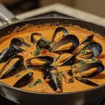 Mussels in Spicy Orange Sauce