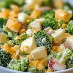 Crisp Honeycrisp Apple Broccoli Salad