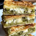 Delicious Broccoli and Feta Brownie Bars