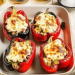 Delicious Spinach and Ricotta Stuffed Peppers