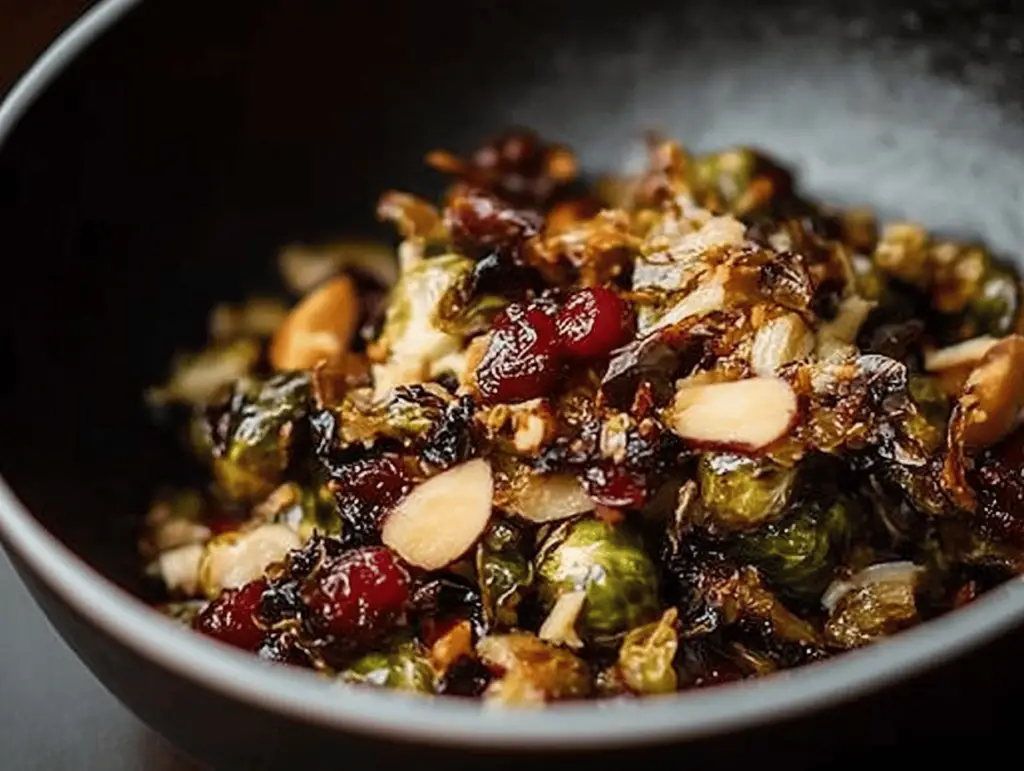 Brussels Sprouts with Gochujang Butter