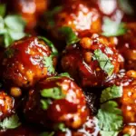 Delicious Pineapple BBQ Turkey Bacon Meatballs