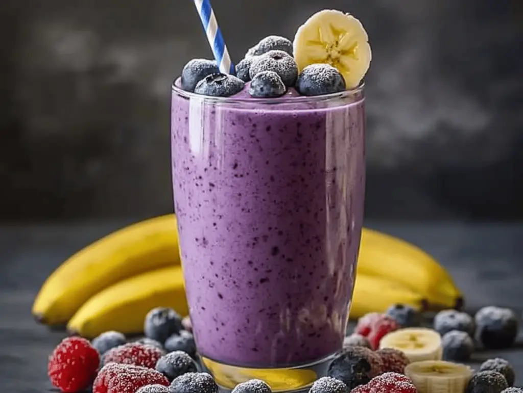 Delicious Blueberry Banana Smoothie Recipe