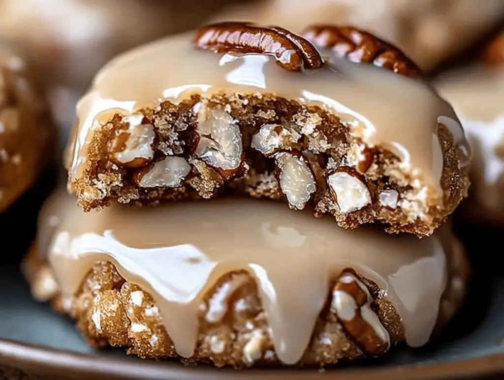 Irresistible No-Bake Coconut Pecan Praline Cookies