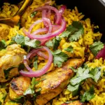 One Pot Turmeric Chicken and Rice