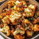 Delicious Garlic-Parmesan Roasted Cauliflower