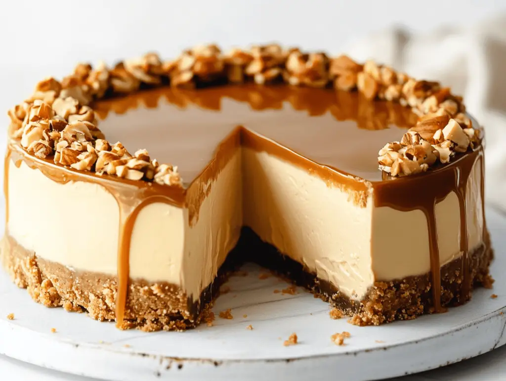 Indulgent Butterscotch Delight Cheesecake