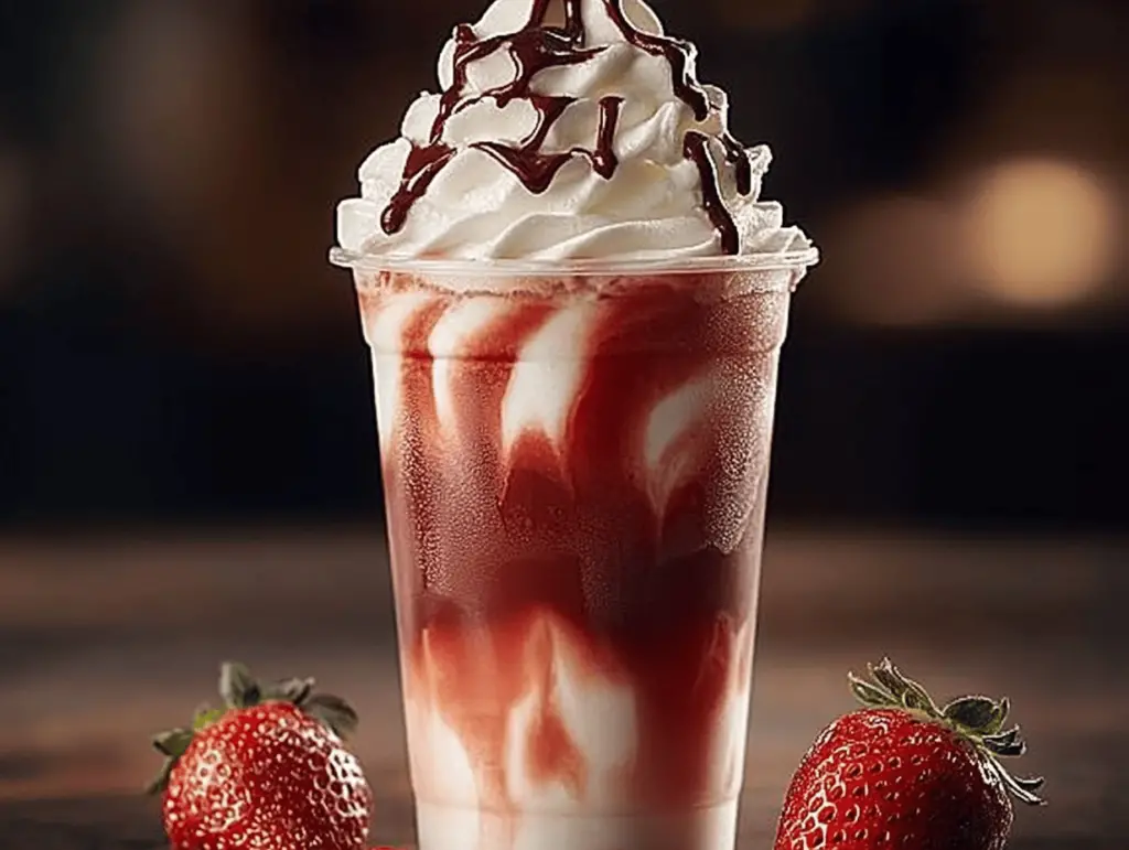 Strawberry Bliss Frappuccino Recipe