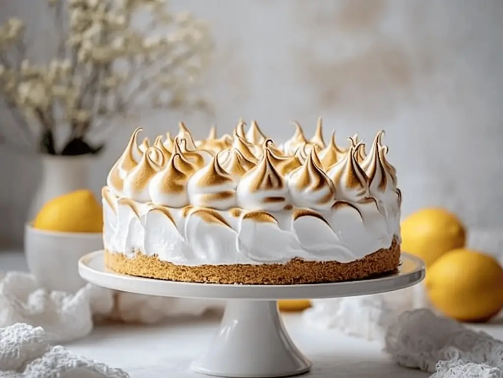 Delicious Lemon Meringue Cake Recipe