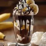 Delicious Banana Caramel Chocolate Frappuccino