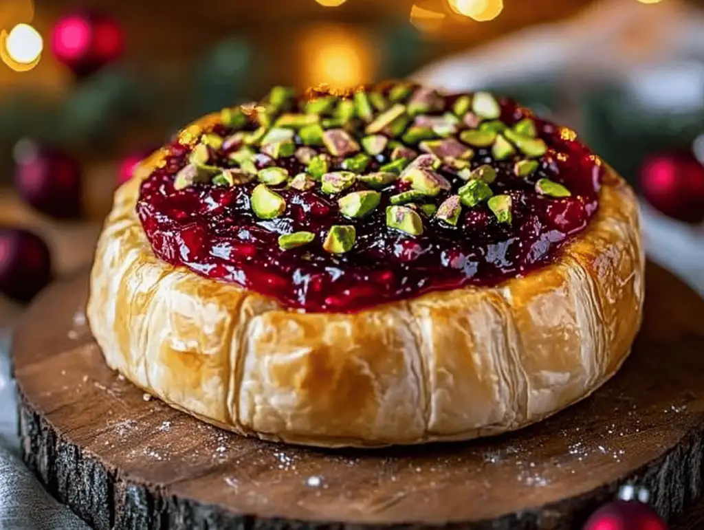 Deliciously Festive Baked Brie