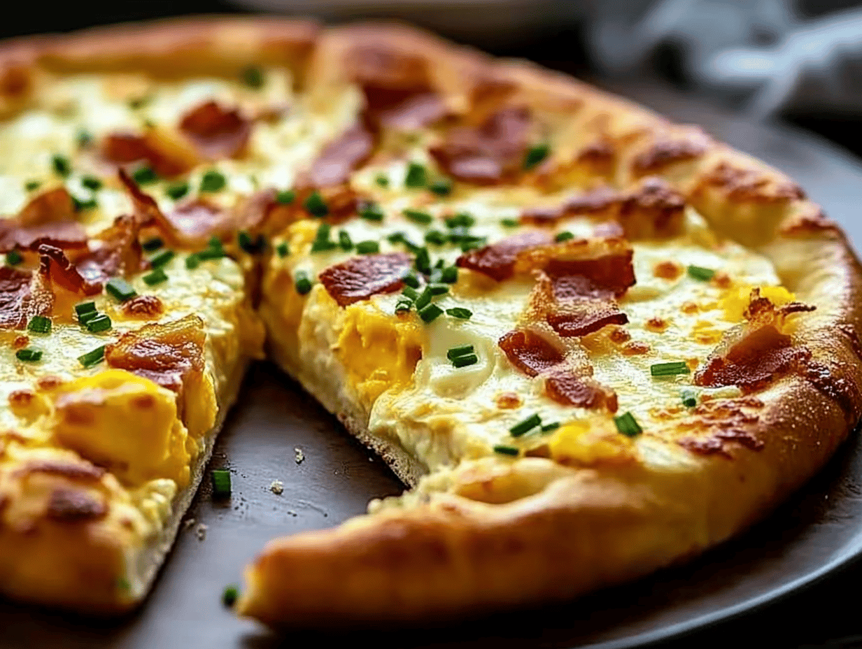 Savory Breakfast Pizza Pie