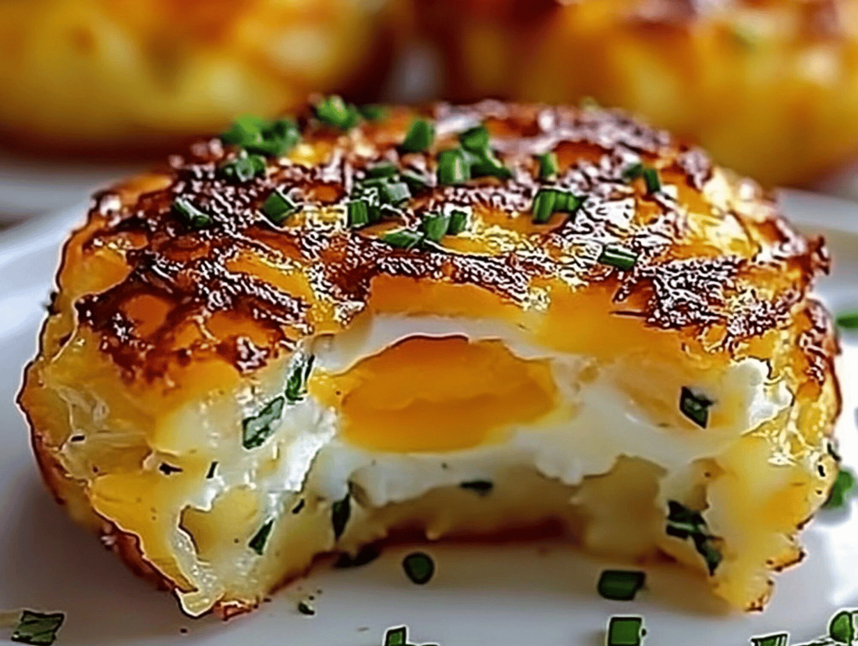 Cheesy Potato and Egg Bake