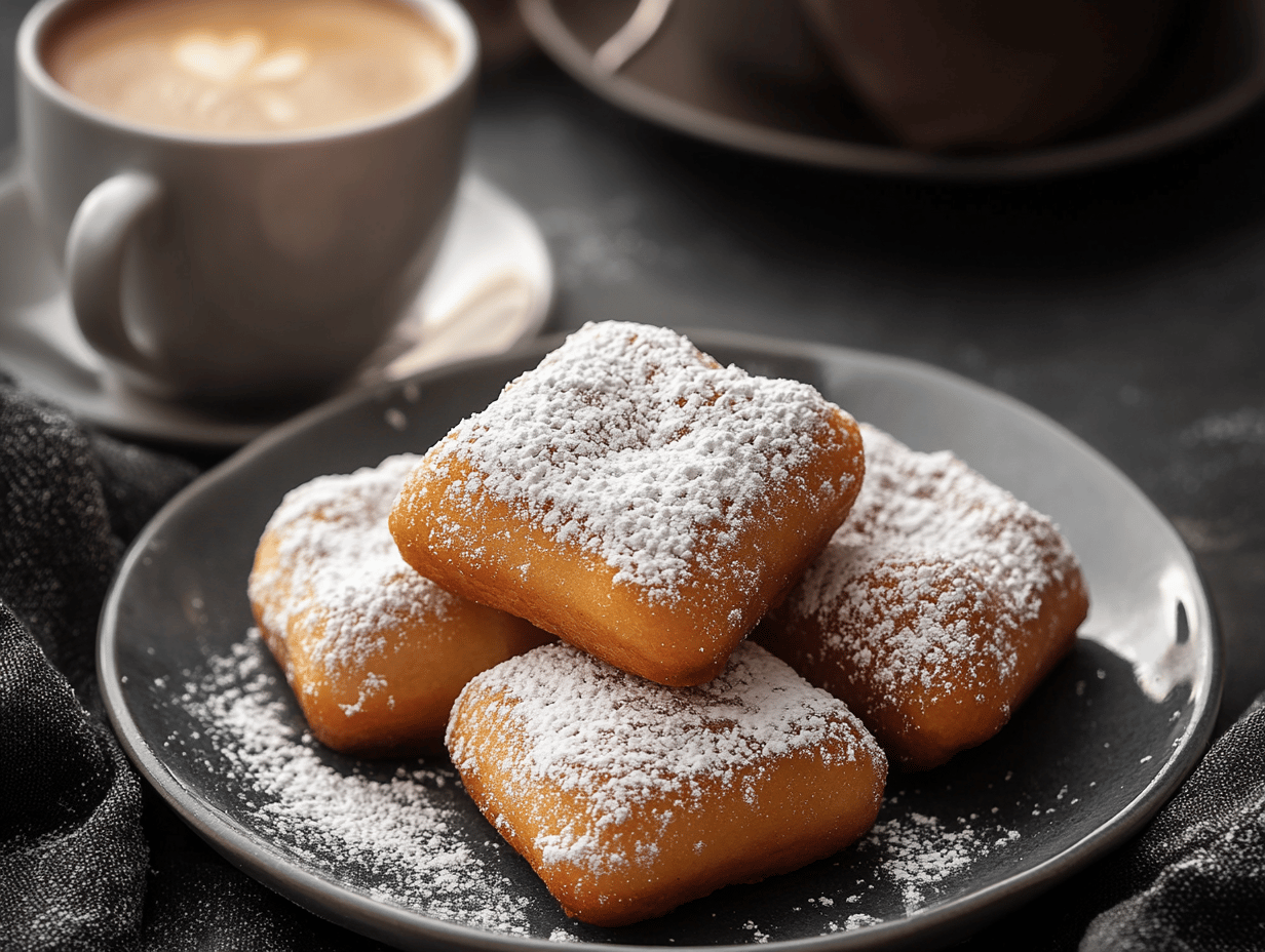 Delicious Vanilla French Beignets