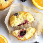 Zesty, Buttery Orange Cranberry Muffins