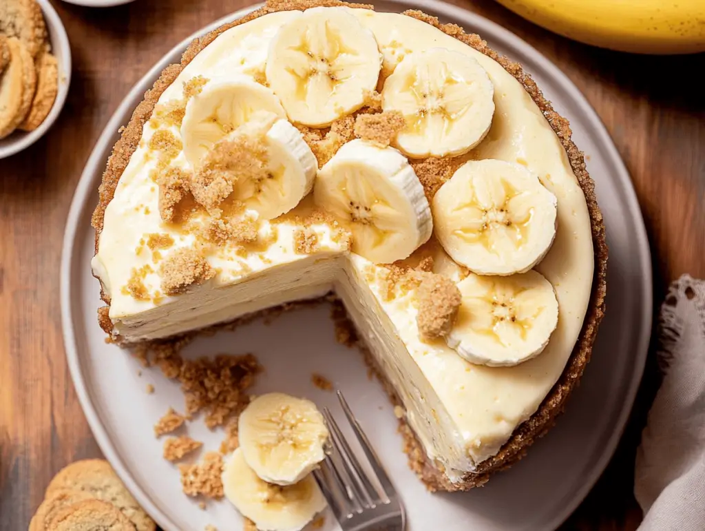 Delicious Banana Pudding Cheesecake