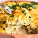 Delicious Breakfast Casserole with Hashbrowns