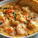 Indulge in Creamy Crab and Shrimp Bisque