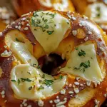 Cheesy Mozzarella Stuffed Soft Pretzels