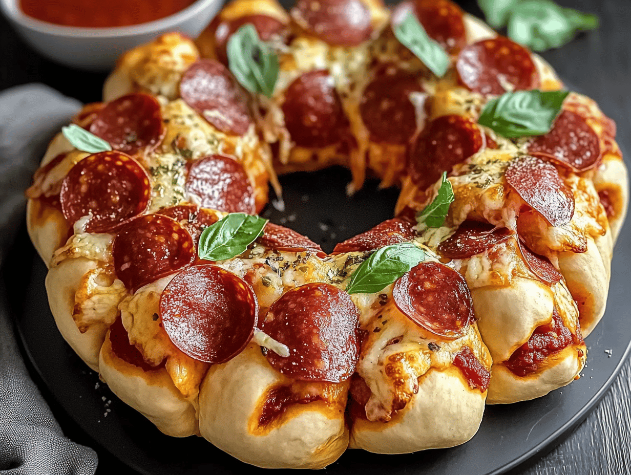 Irresistible Pizza Monkey Bread