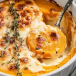 Creamy Scalloped Sweet Potatoes