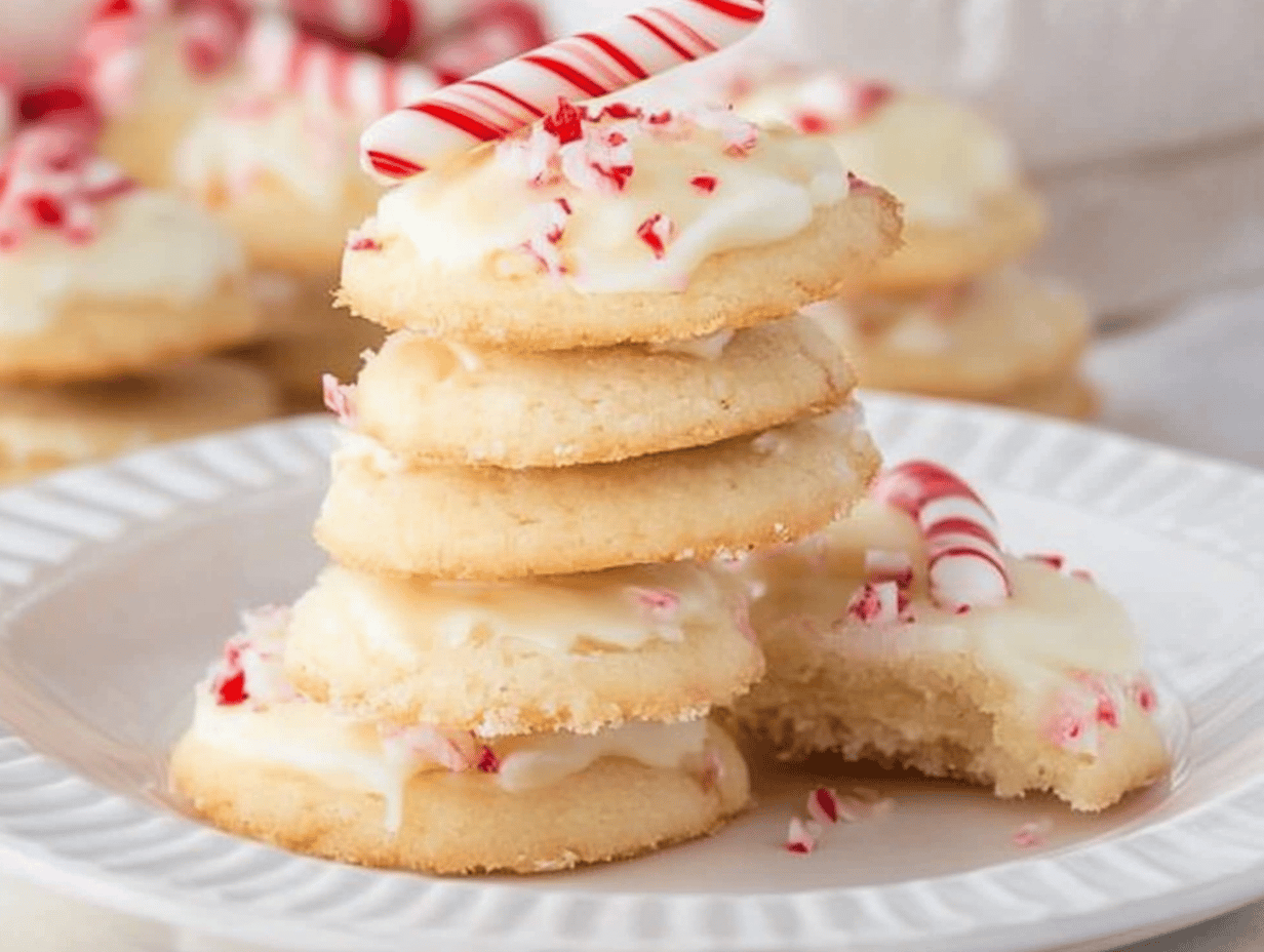 Delicious Peppermint Meltaway Cookies