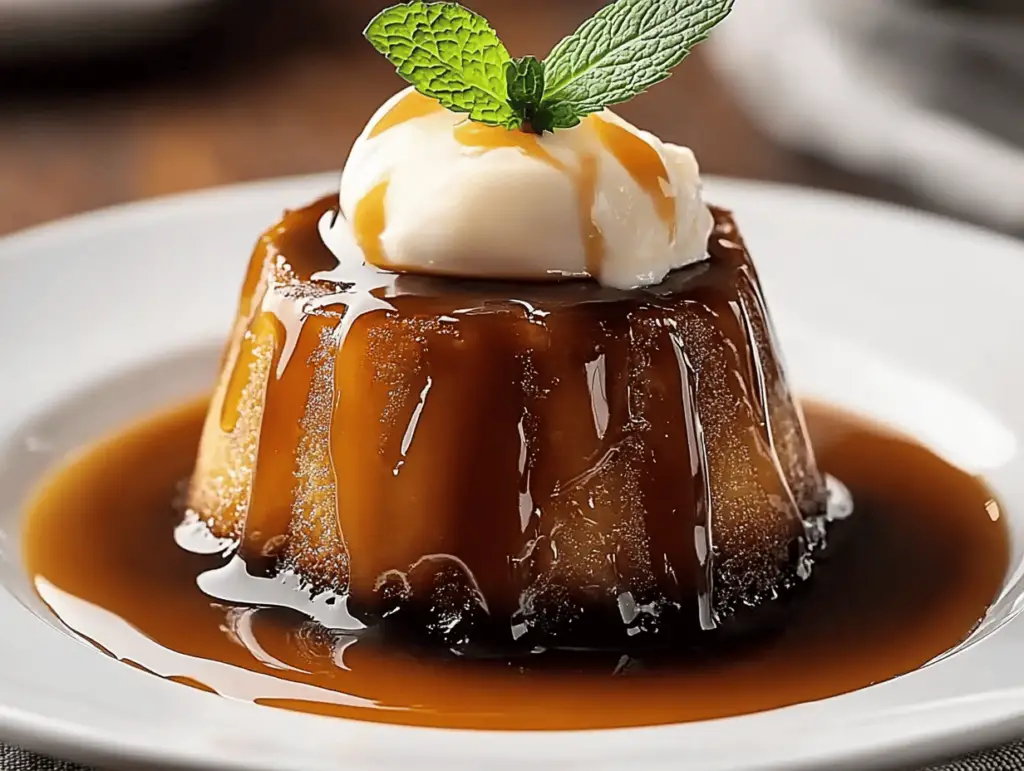 Indulge in Classic Sticky Toffee Pudding